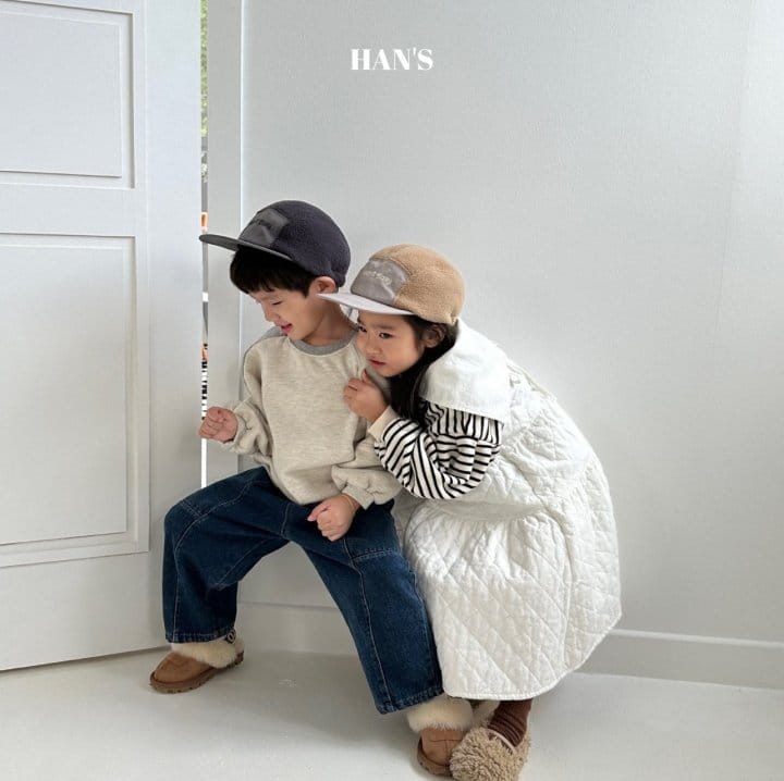 Han's - Korean Children Fashion - #Kfashion4kids - Jenny Quilting One-piece - 7