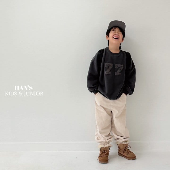Han's - Korean Children Fashion - #kidzfashiontrend - Seven Sweatshirt - 4