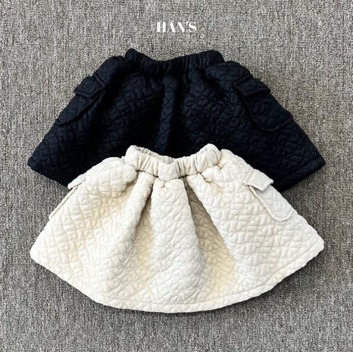 Han's - Korean Children Fashion - #childofig - Quilting Pocket Skirt - 2