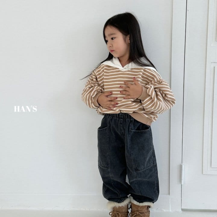 Han's - Korean Children Fashion - #prettylittlegirls - Marine Sweatshirt - 4
