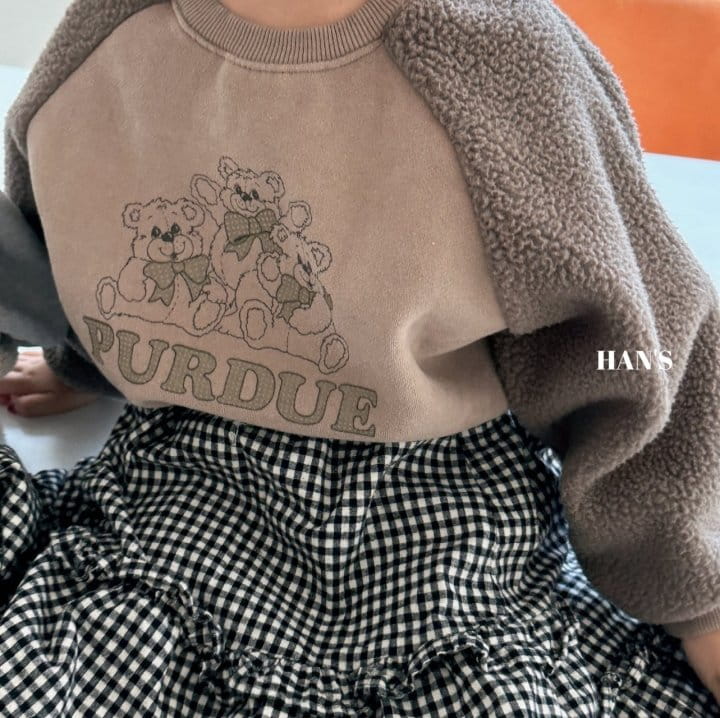 Han's - Korean Children Fashion - #childrensboutique - Pop Corn Raglan Sweatshirt - 8