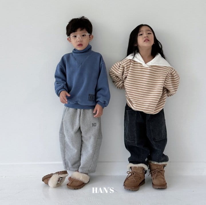 Han's - Korean Children Fashion - #childrensboutique - Panel Pants - 7