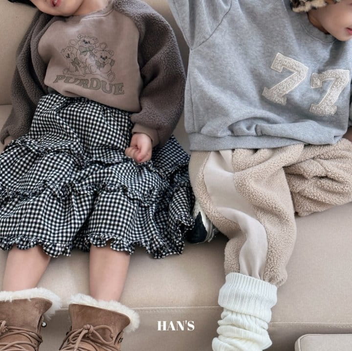 Han's - Korean Children Fashion - #designkidswear - Pop Corn Raglan Sweatshirt - 9