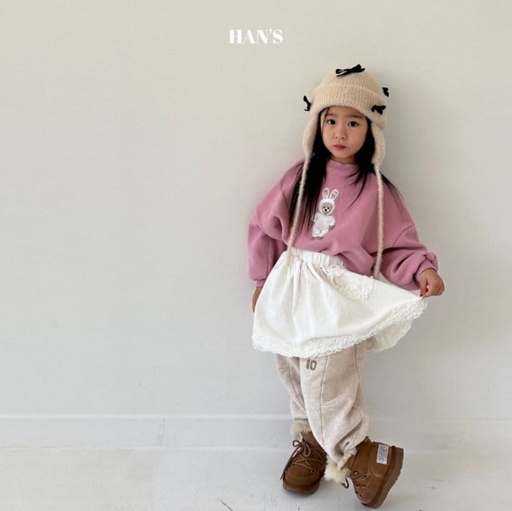 Han's - Korean Children Fashion - #designkidswear - Rabbit Sweatshirt - 6
