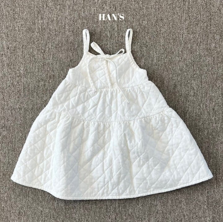 Han's - Korean Children Fashion - #discoveringself - Jenny Quilting One-piece - 2