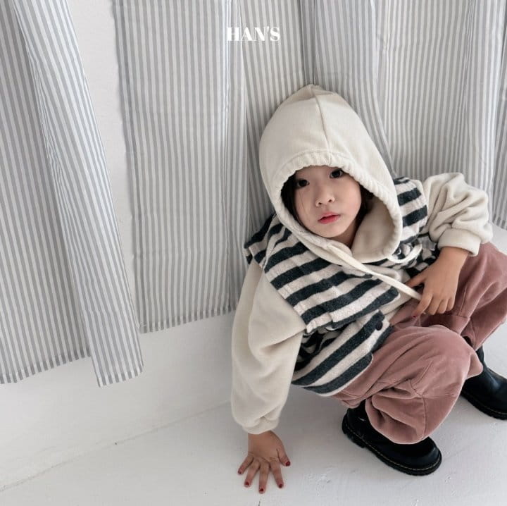 Han's - Korean Children Fashion - #discoveringself - Caramel Vest - 4