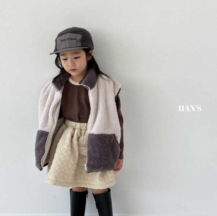 Han's - Korean Children Fashion - #fashionkids - Block Color Vest - 12