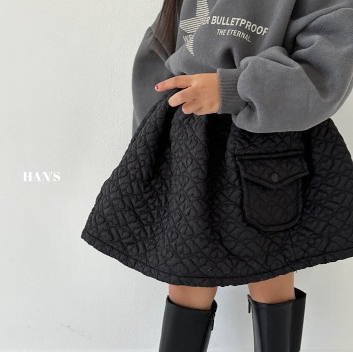 Han's - Korean Children Fashion - #kidsshorts - Quilting Pocket Skirt - 7