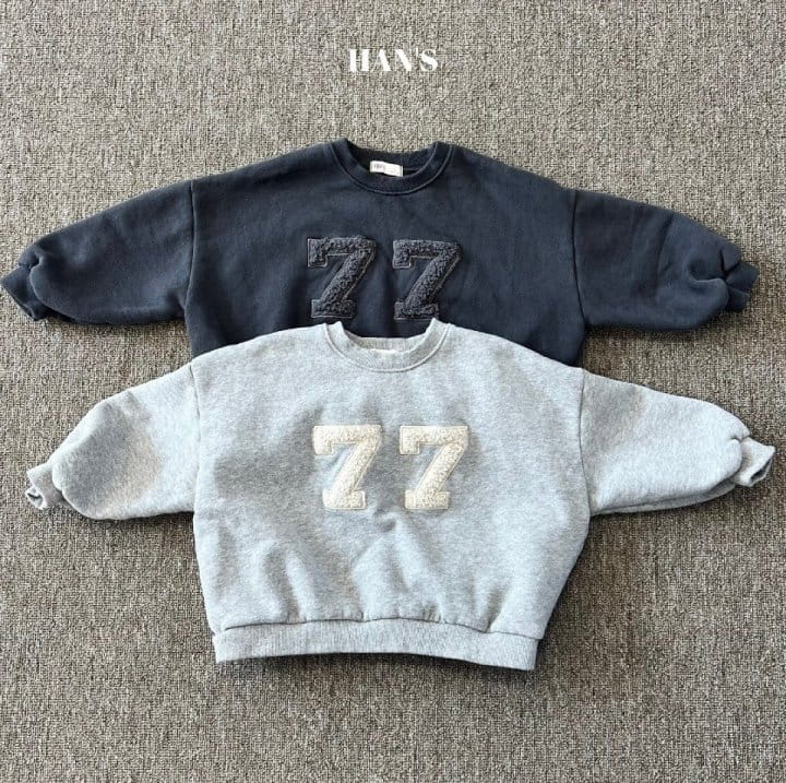 Han's - Korean Children Fashion - #kidsshorts - Seven Sweatshirt