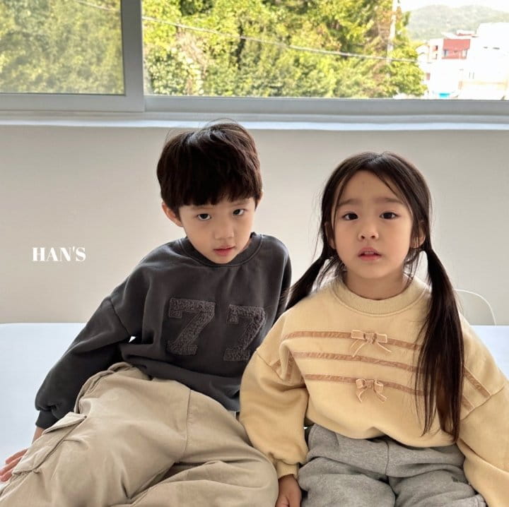 Han's - Korean Children Fashion - #kidsshorts - Libonbon Sweatshirt - 8