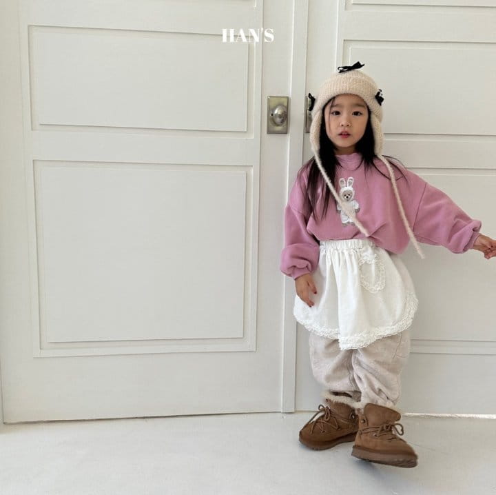 Han's - Korean Children Fashion - #kidsstore - Rabbit Sweatshirt - 10