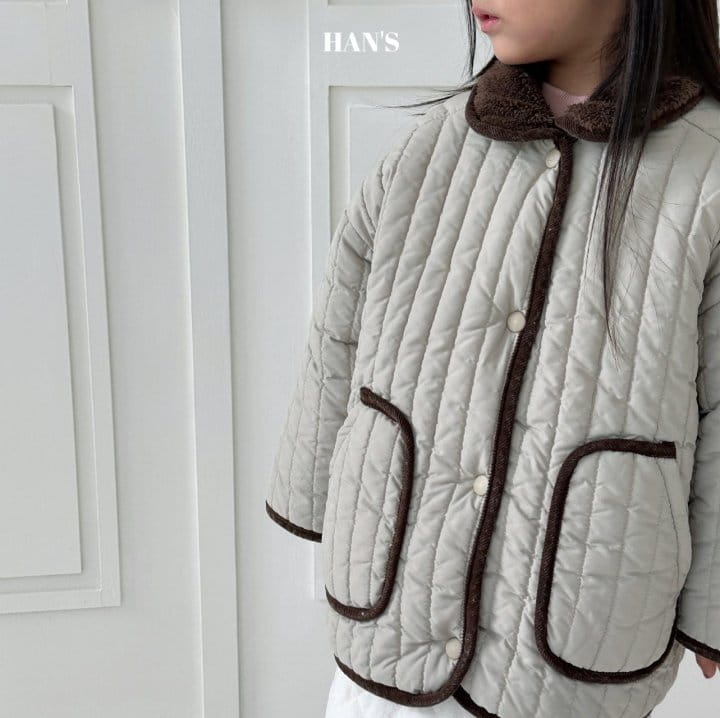 Han's - Korean Children Fashion - #kidzfashiontrend - Quilting Jacket - 8