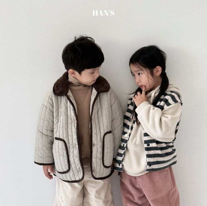 Han's - Korean Children Fashion - #kidzfashiontrend - Caramel Vest - 7