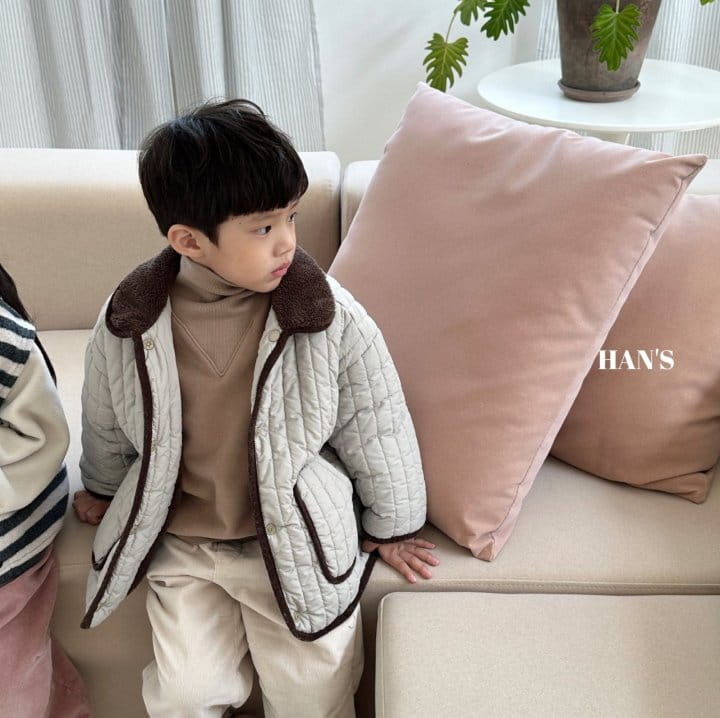 Han's - Korean Children Fashion - #littlefashionista - Quilting Jacket - 10