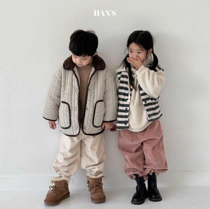 Han's - Korean Children Fashion - #littlefashionista - Caramel Vest - 9