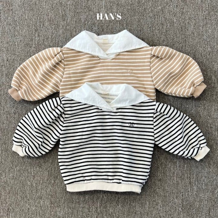 Han's - Korean Children Fashion - #magicofchildhood - Marine Sweatshirt