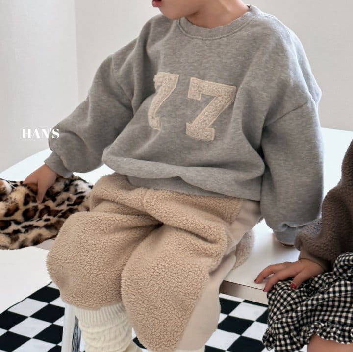 Han's - Korean Children Fashion - #minifashionista - Seven Sweatshirt - 7