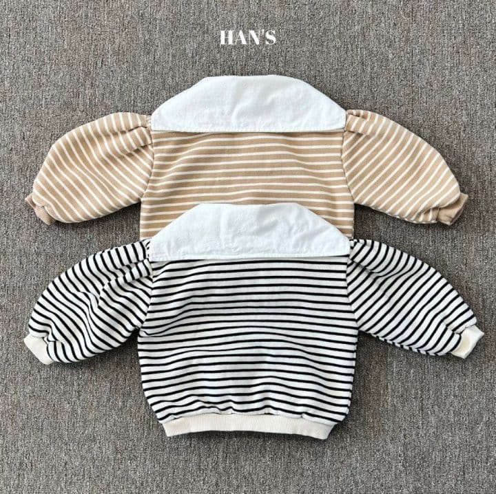 Han's - Korean Children Fashion - #minifashionista - Marine Sweatshirt - 2