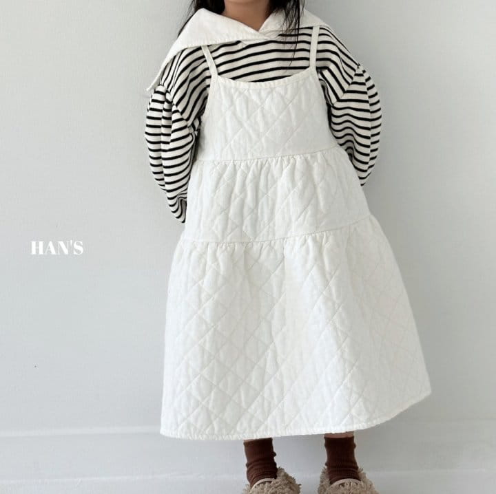 Han's - Korean Children Fashion - #prettylittlegirls - Jenny Quilting One-piece - 11