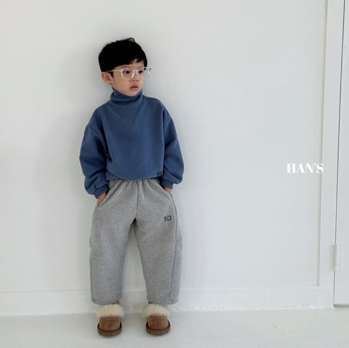 Han's - Korean Children Fashion - #todddlerfashion - Panel Pants - 3