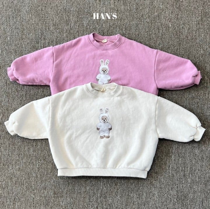 Han's - Korean Children Fashion - #todddlerfashion - Rabbit Sweatshirt