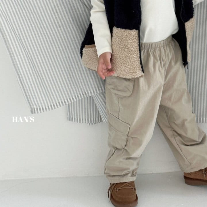Han's - Korean Children Fashion - #toddlerclothing - Tw Pocket Pants - 3