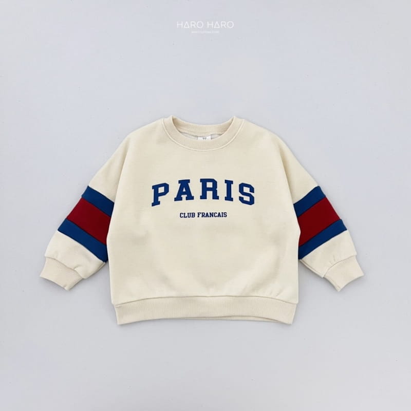 Haro Haro - Korean Children Fashion - #childrensboutique - Paris Fleece Sweatshirt Fleece - 3