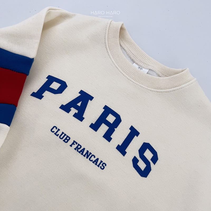 Haro Haro - Korean Children Fashion - #discoveringself - Paris Fleece Sweatshirt Fleece - 5