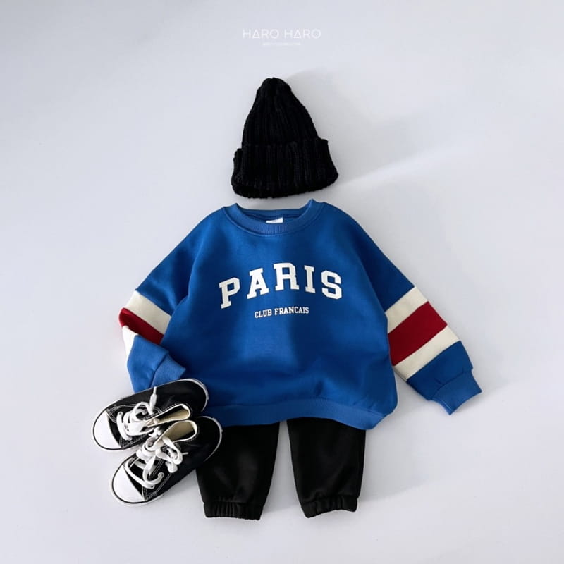 Haro Haro - Korean Children Fashion - #kidsstore - Paris Fleece Sweatshirt Fleece - 8