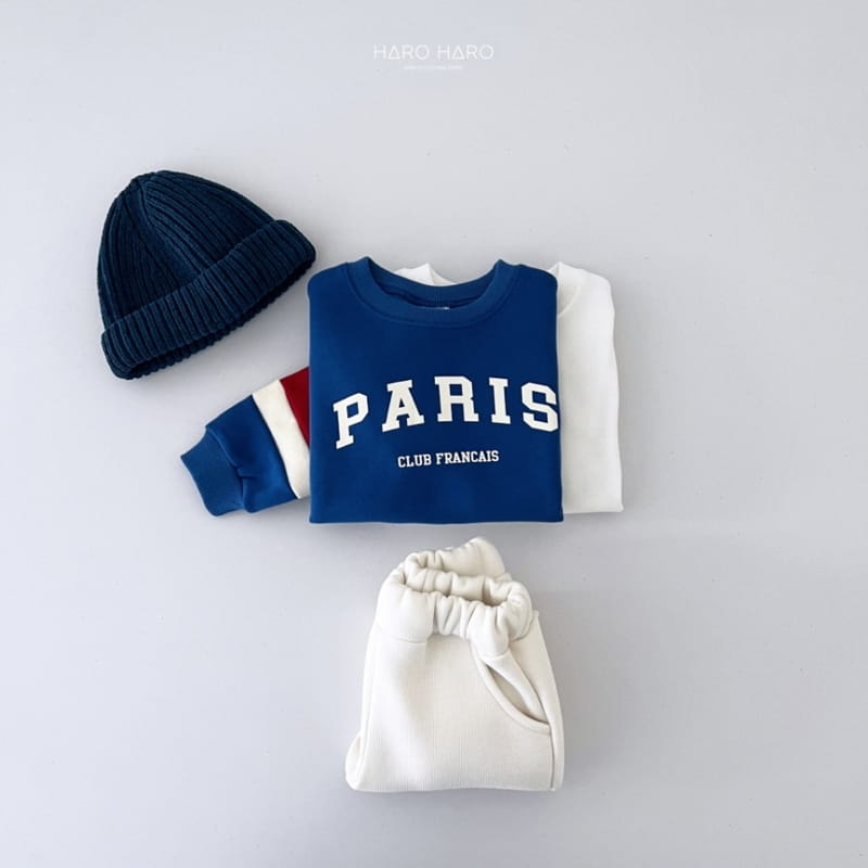 Haro Haro - Korean Children Fashion - #kidzfashiontrend - Paris Fleece Sweatshirt Fleece - 9