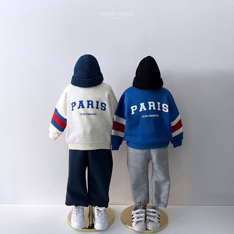 Haro Haro - Korean Children Fashion - #littlefashionista - Paris Fleece Sweatshirt Fleece - 11