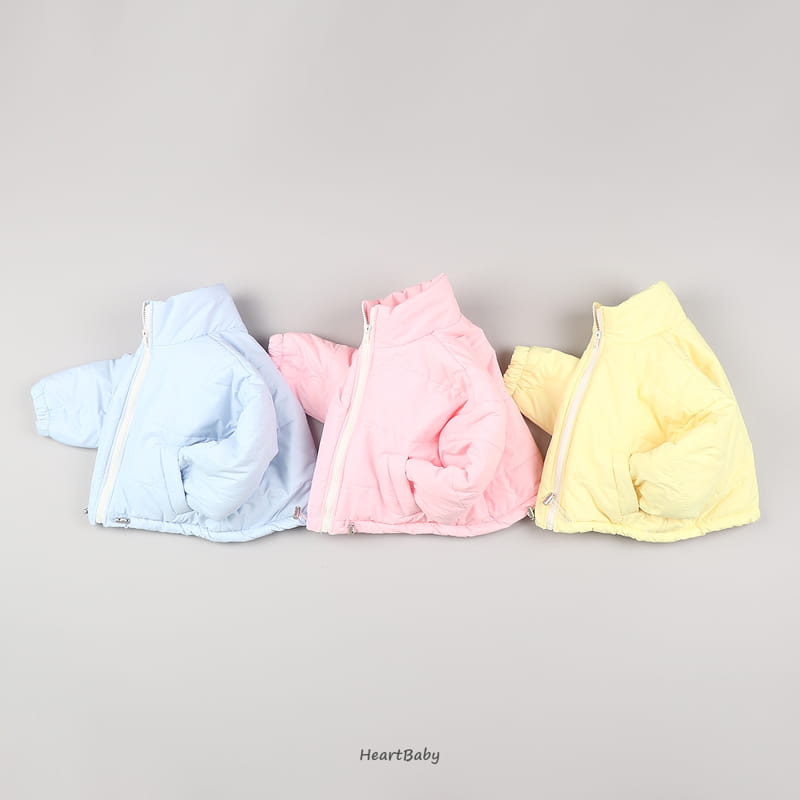 Heart Baby - Korean Children Fashion - #kidzfashiontrend - Cotton Candy Padding Jacket - 7