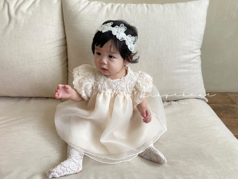 Hi Byebebe - Korean Baby Fashion - #onlinebabyshop - Viviane One-piece - 4