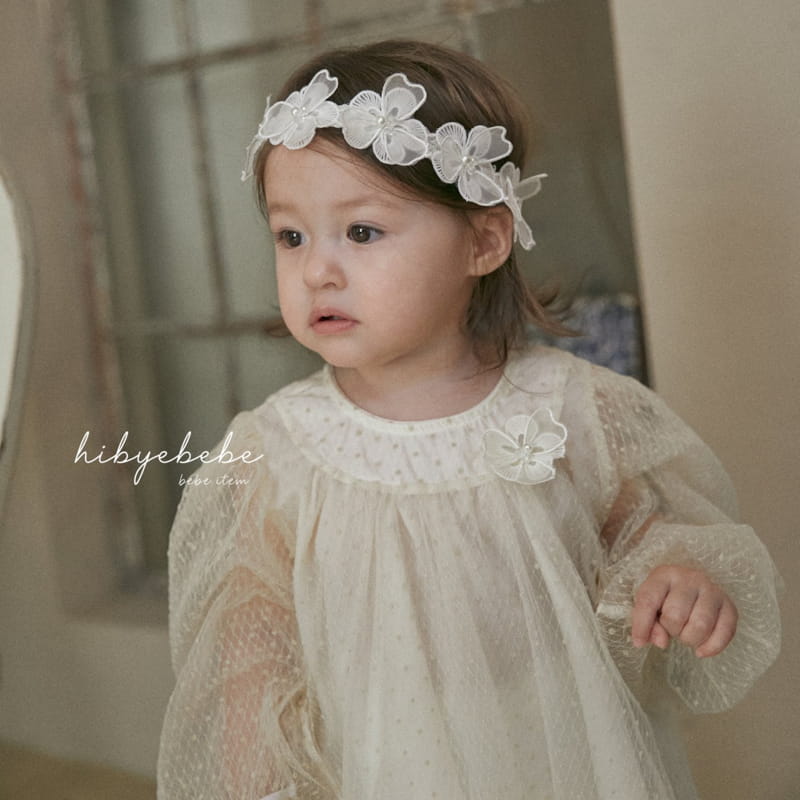 Hi Byebebe - Korean Baby Fashion - #babyclothing - Charlotte Lace Hairband - 2