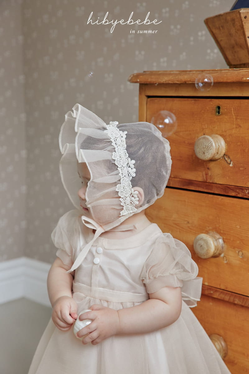 Hi Byebebe - Korean Baby Fashion - #babyclothing - Maxy Lace Bonnet - 10
