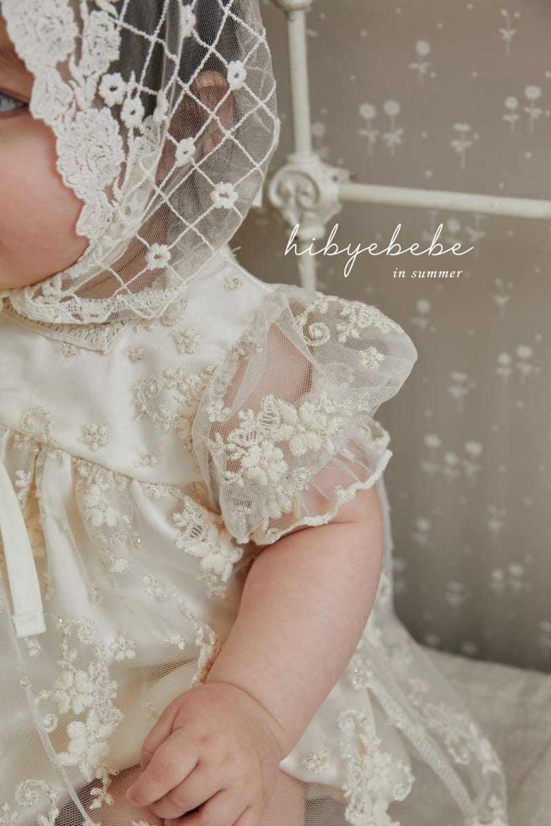 Hi Byebebe - Korean Baby Fashion - #babyclothing - Blosoom Lace Bonnet - 4