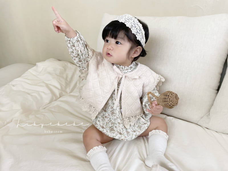Hi Byebebe - Korean Baby Fashion - #babyfashion - Sha Sha Quilting Vest - 2