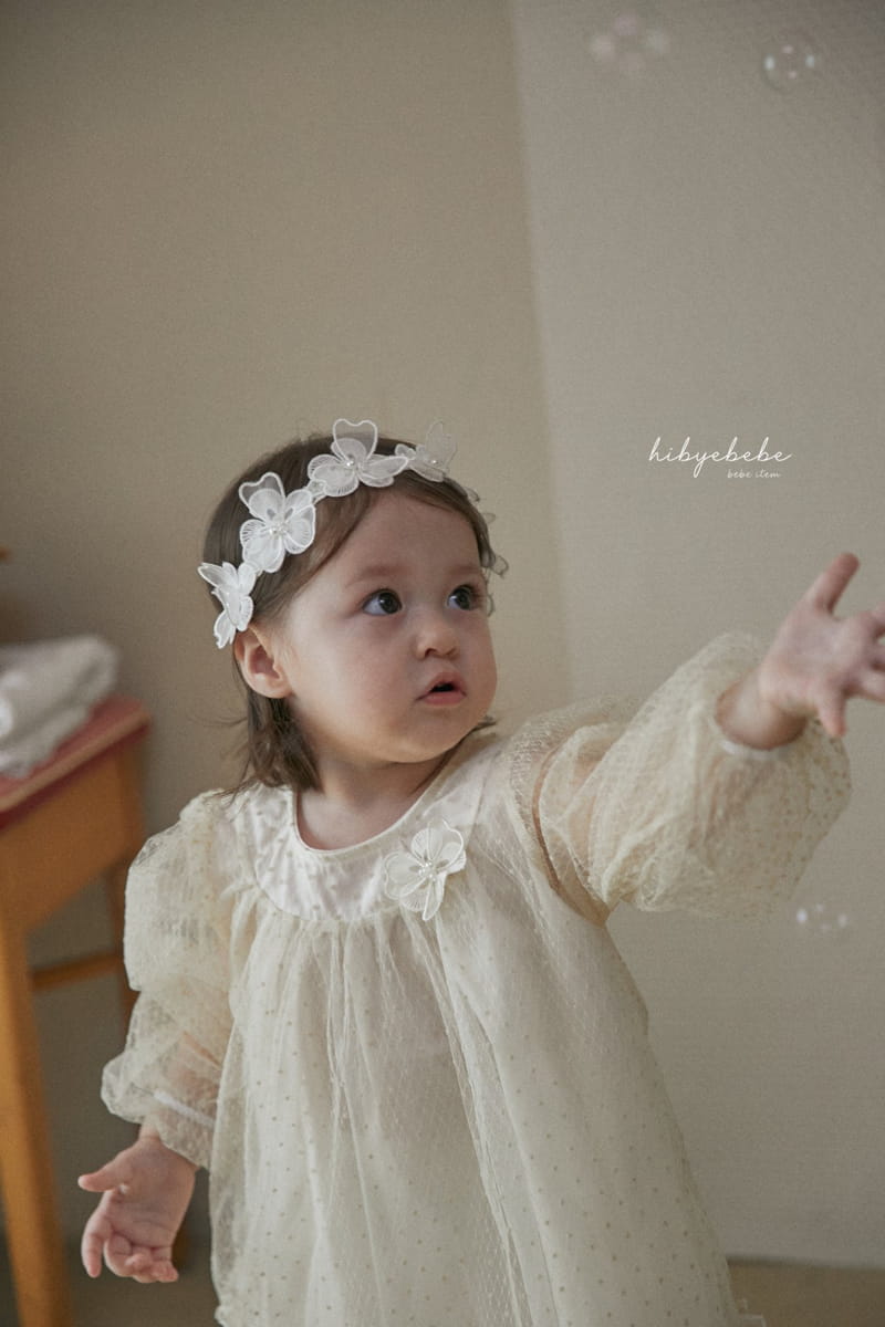 Hi Byebebe - Korean Baby Fashion - #babyfashion - Charlotte Lace Hairband - 4