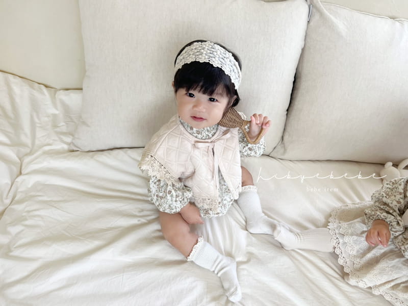 Hi Byebebe - Korean Baby Fashion - #babyfever - Sha Sha Quilting Vest - 3