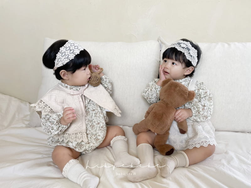 Hi Byebebe - Korean Baby Fashion - #babyfever - Sha Sha Quilting Vest - 4