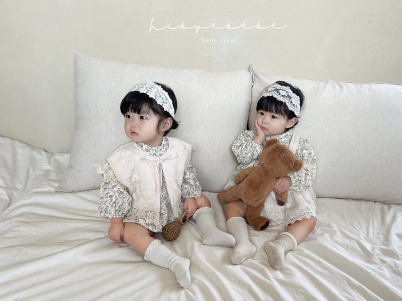 Hi Byebebe - Korean Baby Fashion - #babylifestyle - Sha Sha Quilting Vest - 5