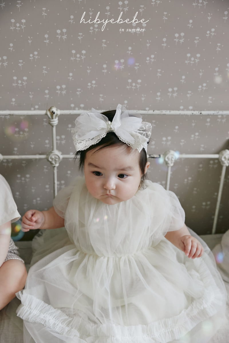 Hi Byebebe - Korean Baby Fashion - #onlinebabyboutique - Lusia Wrinkle One-piece - 7