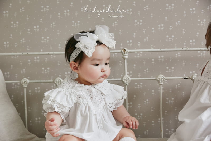 Hi Byebebe - Korean Baby Fashion - #onlinebabyshop - Jully Lace Collar - 2