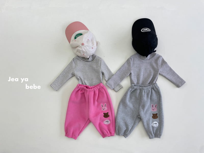Jeaya & Mymi - Korean Baby Fashion - #babyboutique - Embroidery Pants Bebe