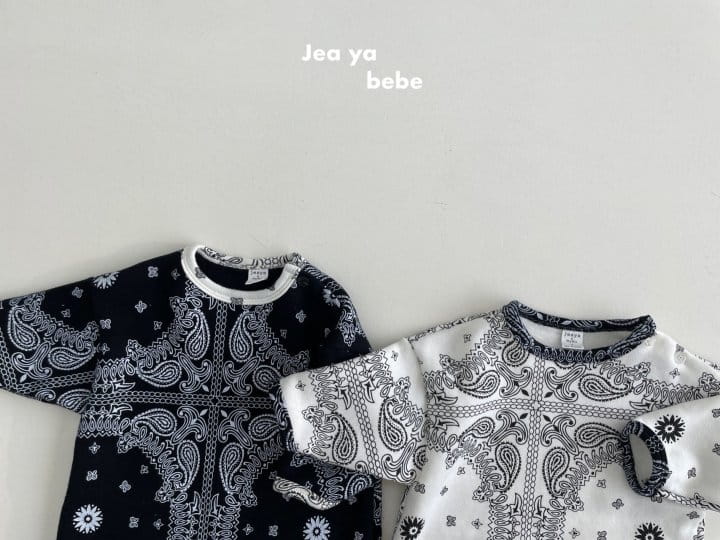 Jeaya & Mymi - Korean Baby Fashion - #babyboutiqueclothing - Paisely Bodysuit - 2