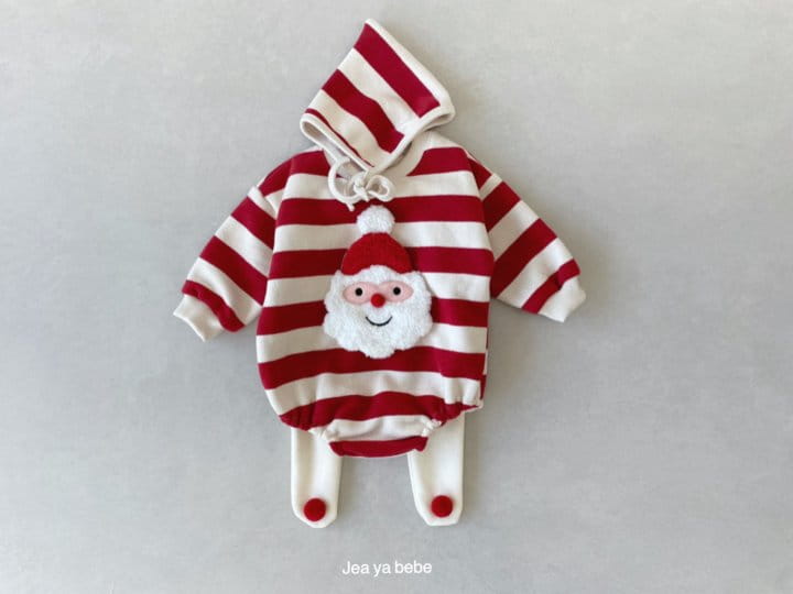 Jeaya & Mymi - Korean Baby Fashion - #babyboutiqueclothing - Santa Bodysuit - 5