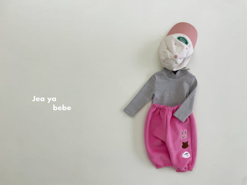 Jeaya & Mymi - Korean Baby Fashion - #babyclothing - Embroidery Pants Bebe - 4