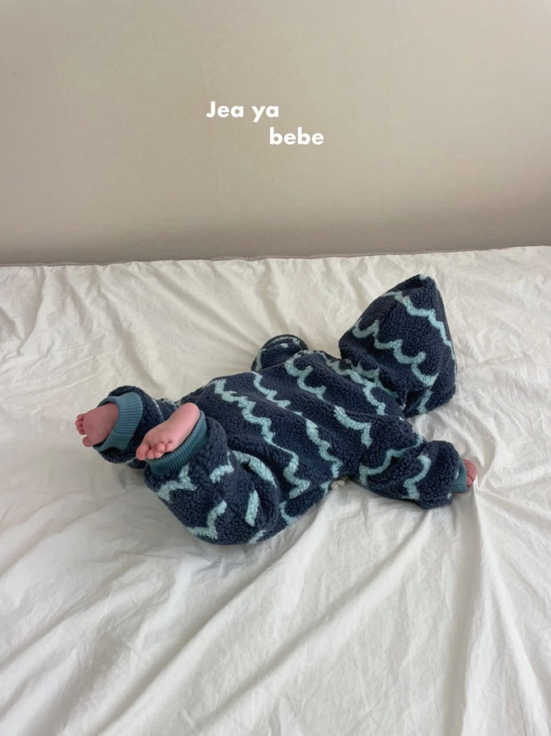 Jeaya & Mymi - Korean Baby Fashion - #babylifestyle - Zig Zag Outer Bodysuit - 3