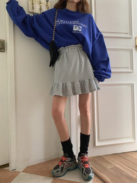 Jkichi - Korean Women Fashion - #momslook - P Cushin Skirt - 10