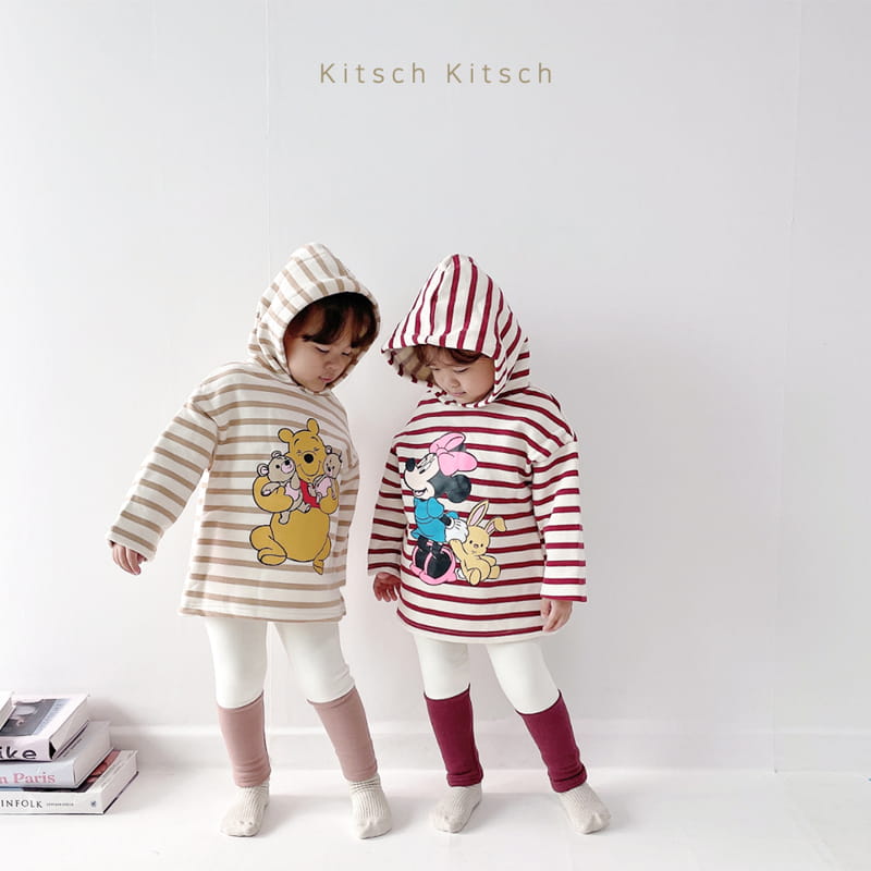 Kitsch Kitsch - Korean Children Fashion - #childrensboutique - Ppiyong Hoody Top Bottom Set - 6